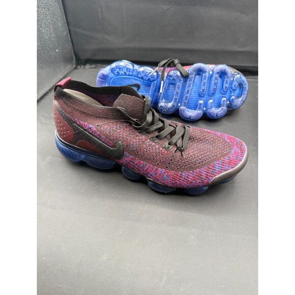 Nike Air VaporMax 2017 Flyknit Athletic Shoes Mens Size 8.5 Team Red 942843-006 - Picture 1 of 8